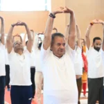 अंतर्राष्ट्रीय योग दिवस पर टाउन हॉल में सामूहिक योगाभ्यास, कैबिनेट मंत्री गणेश जोशी ने दिया स्वस्थ जीवन का संदेश